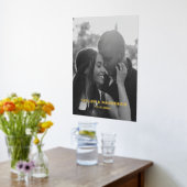 Ihr Foto und Ihre Namen Personalisierte Typografie Foliendrucke (Ablage(Küche))