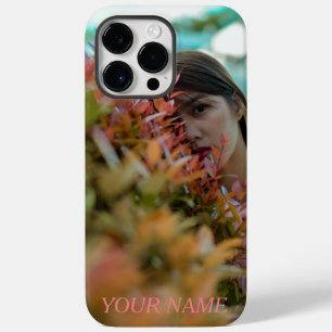 Ihr Foto und Name einfach Case-Mate iPhone 14 Pro Max Hülle