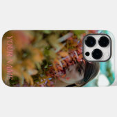 Ihr Foto und Name einfach Case-Mate iPhone Hülle (Rückseite (Horizontal))