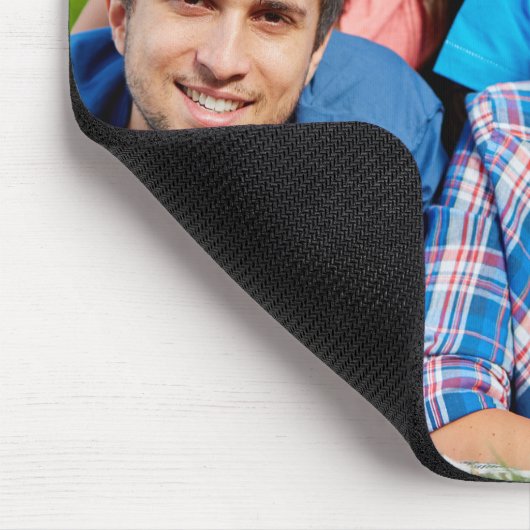 Ihr Foto und Name Mousepad L (Ecke)