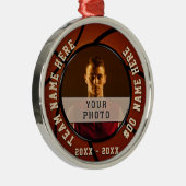 Ihr FOTO und personalisierten Ornament Aus Metall (Rechts)