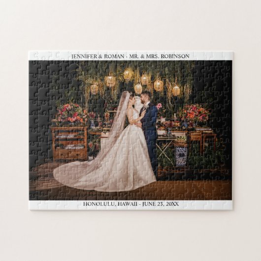 Ihr Foto und Text Puzzle (Horizontal)