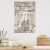 Ihr Foto verblasst Hochzeitsstift Poster (Küche)