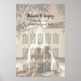 Ihr Foto verblasst Hochzeitsstift Poster