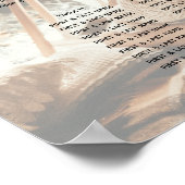 Ihr Foto verblasst Hochzeitsstift Poster (Ecke)