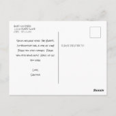 Ihr Foto Vielen Dank, Postcard Postkarte (Rückseite)