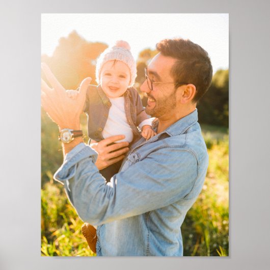 Ihr Foto Wall Poster Portrait (Vorne)