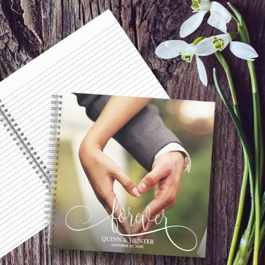 Ihr Foto Wedding Guest Book Notizblock