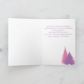 Ihr Foto Weihnachten Moderne Bäume (Innenseite)