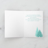 Ihr Foto Weihnachten Moderne Bäume (Innenseite)