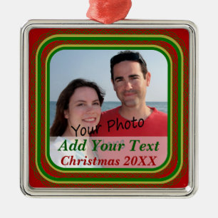 Ihr Foto Weihnachtsgebäck Silbernes Ornament