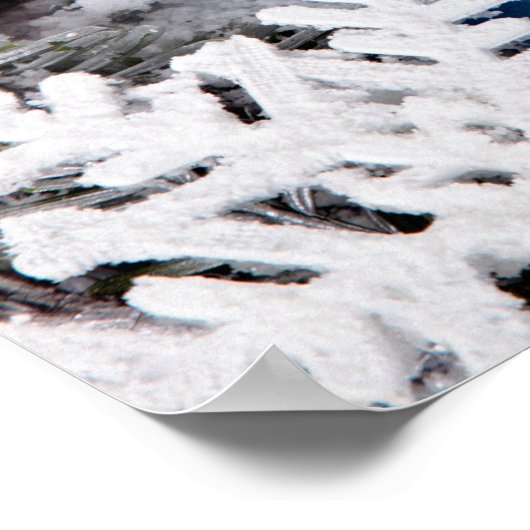 IHR FOTO Weihnachtsgestempel Poster (Ecke)