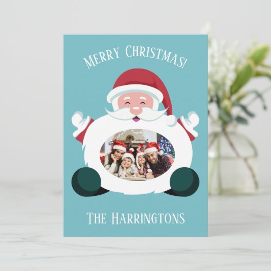 IHR FOTO Weihnachtskarte Feiertagskarte (Stehend Vorderseite)