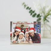 IHR FOTO Weihnachtspostkarte Postkarte (Stehend Vorderseite)
