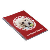 IHR FOTO weit weg von Liebe, benutzerdefiniertes N Notizblock (Rechte Seite)