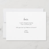 Ihr Foto wird ein ehrenvolles Land sein Einladung (Rückseite)