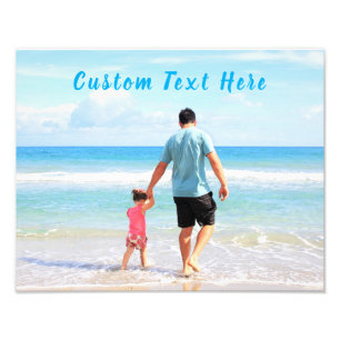 Ihr Fotodruckposter mit individuellem Text Fotodruck