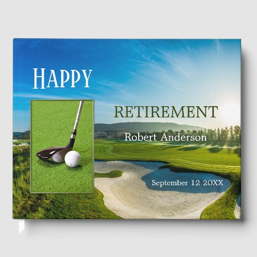 Ihr Fotos Golf Retirement GäBook Gästebuch (Vorderseite)