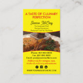 Ihr Fotos Restaurant Koch Catering Services Visitenkarte (Vorderseite)