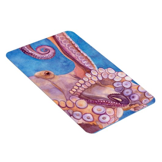 Ihr FOTOVORLAG oder der Octupus-Wasserfarbenfried Magnet (Rechte Seite)