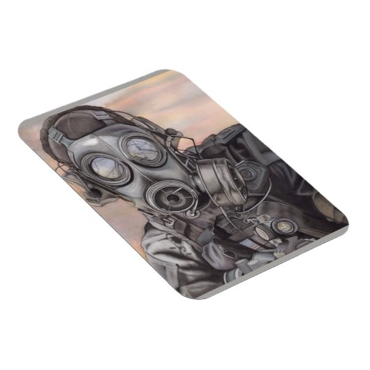 Ihr FOTOVORLAG oder Ihr Apokalypse-Krieger-Fried Magnet (Rechte Seite)