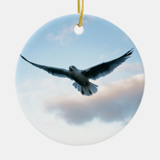 Ihr freies gerade wie Jonathan Livingston Keramikornament