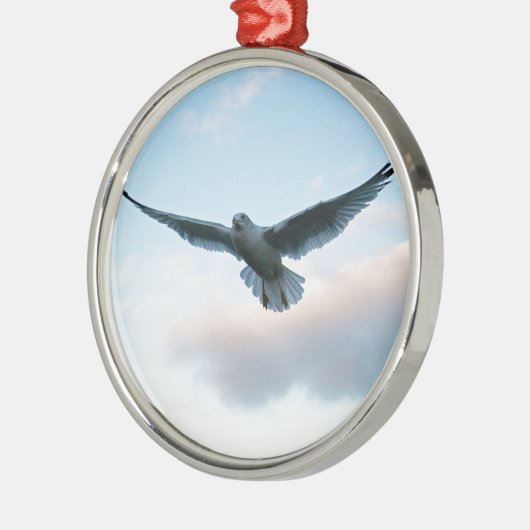 Ihr freies gerade wie Jonathan Livingston Ornament Aus Metall (Links)