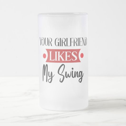 IHR FREUND MAG MEIN SCHWEIZ, MATTGLAS BIERGLAS (Mittel)