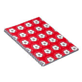 Ihr Fußballteam in Rot Notizblock (Rechte Seite)