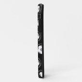 Ihr Fußballteam in Schwarz und Weiß Case-Mate iPhone Hülle (Hinten/Links)