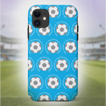 Ihr Fußballteam in Sky Blue