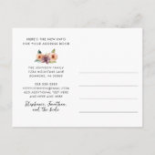 Ihr Gästezimmer hat sich bewegende Berge Ankündigungspostkarte (Rückseite)