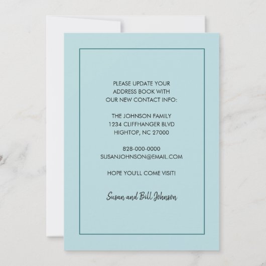 Ihr Gästezimmer ist in die Berge umgezogen neue Zu Ankündigung (Rückseite)