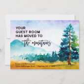 Ihr Gästezimmer ist in die Mountains New Zuhause u Ankündigung (Vorderseite)