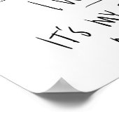 Ihr Geburtsgedicht Poster (Ecke)