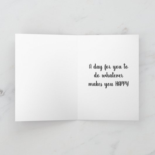 **IHR GEBURTSTAG** "GRANDDAUGHTER" KARTE (Innenseite)