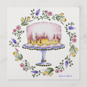 Ihr Geburtstag / Mittagessen / Party Einladung - S