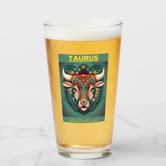 Ihr Geburtstag - Taurus: 20. April - 20. Mai Glas (Vorne (Gefüllt))