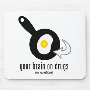 Ihr Gehirn bei Drogen Mousepad