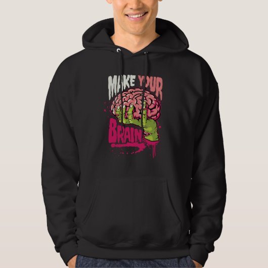 Ihr Gehirn Hoodie (Vorderseite)