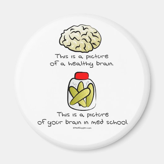 Ihr Gehirn in der Med School Magnet (Vorne)