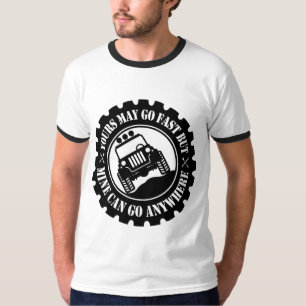 Ihr geht zwar schnell, aber Bergwerk kann überall T-Shirt