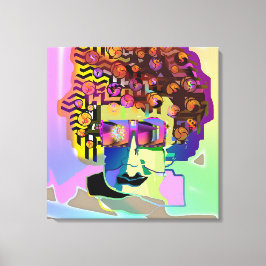 Ihr Geist ist auf Geld Leinwanddruck