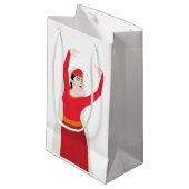 Ihr Geist ist so stark wie das Land, aus dem sie k Kleine Geschenktüte (Vorderseite Schrägansicht)