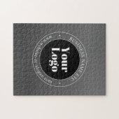 Ihr Geschäft-Logo oder Design & bearbeitbarer Text Puzzle (Horizontal)