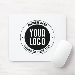 Ihr Geschäft-Logo oder Design Fett editierbarer Mousepad