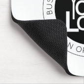 Ihr Geschäft-Logo und moderner einfacher editierba Mousepad (Ecke)