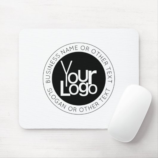 Ihr Geschäft-Logo und moderner einfacher editierba Mousepad (Mit Mouse)