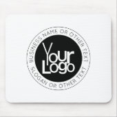 Ihr Geschäft-Logo und moderner einfacher editierba Mousepad (Vorne)