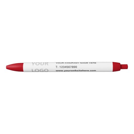 Ihr Geschäft-Logo Werbe-Stift Beispiel Kugelschreiber (Vorderseite)